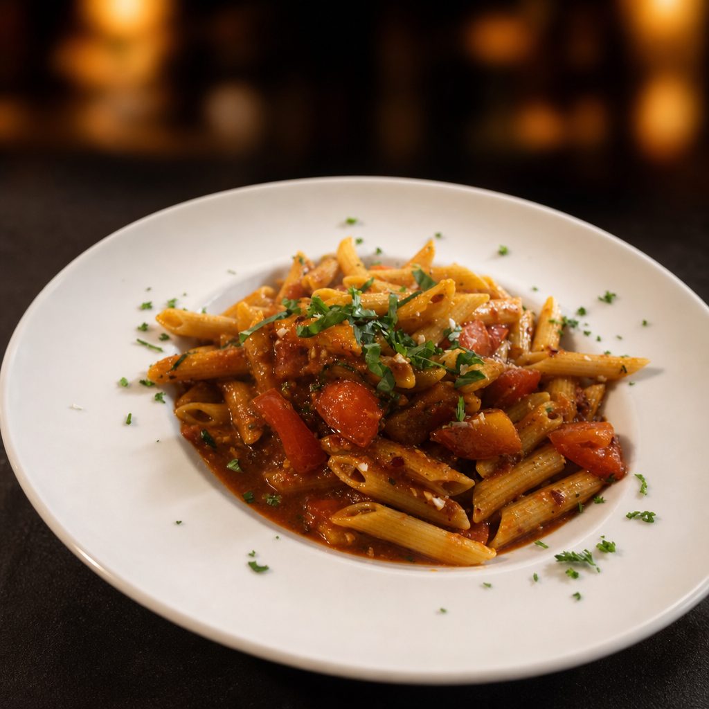 Penne Arrabiata.