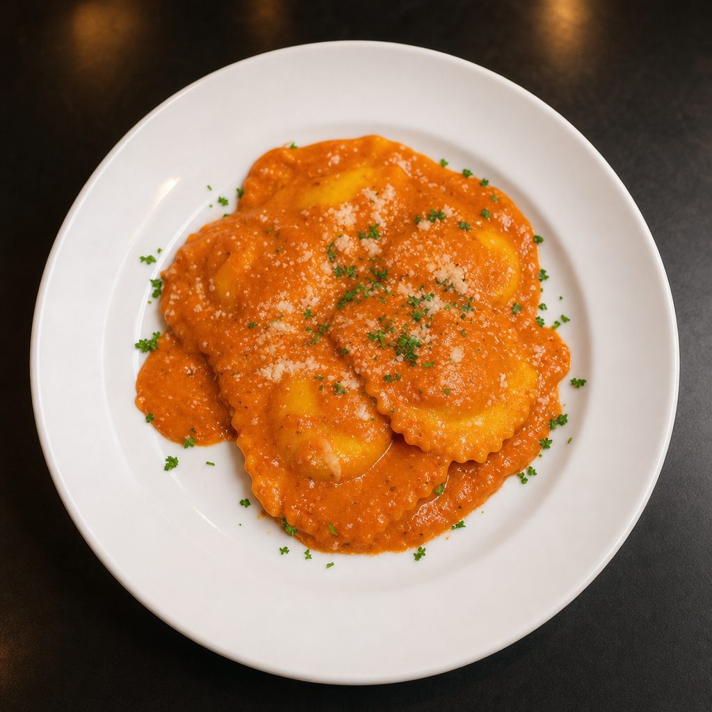 Lobster Ravioli.