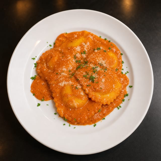 Lobster Ravioli.