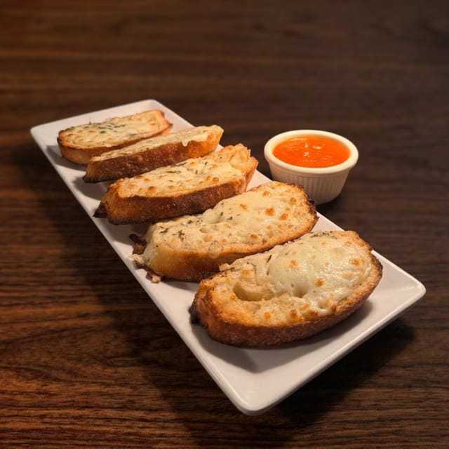 Garlic Bread With Cheese.